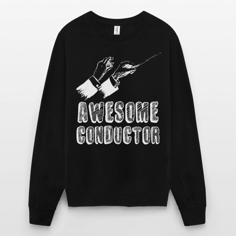 Awesome Dirigent Dirigentenstab beim dirigieren Unisex Pullover