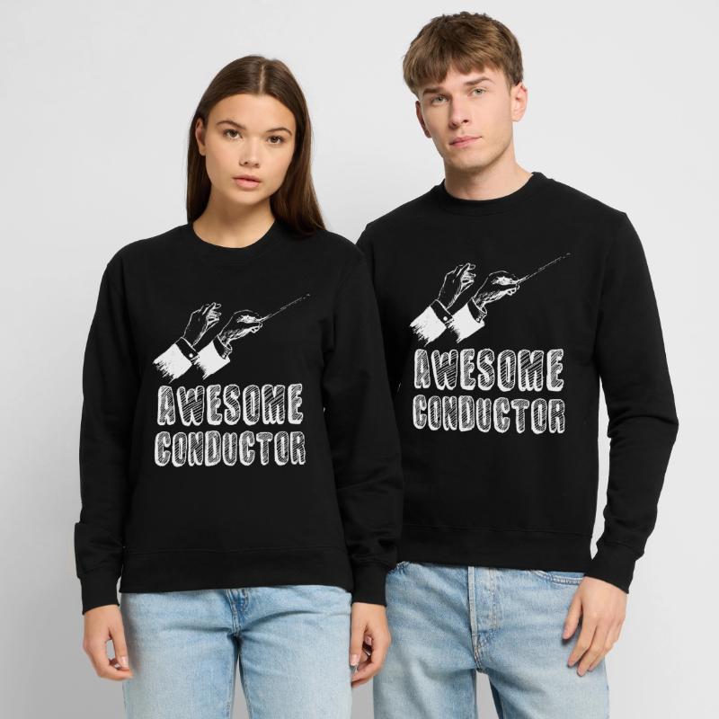 Awesome Dirigent Dirigentenstab beim dirigieren Unisex Pullover