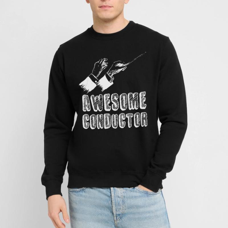 Awesome Dirigent Dirigentenstab beim dirigieren Unisex Pullover