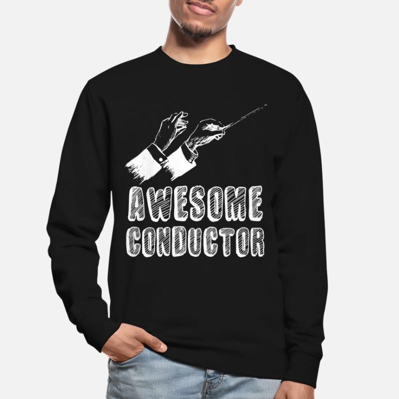 Awesome Dirigent Dirigentenstab beim dirigieren Unisex Pullover