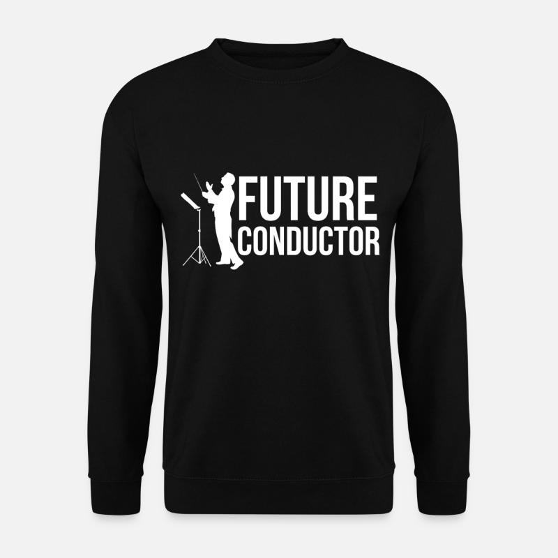 Future conductor conducting - Unisex Sweatshirt - black
