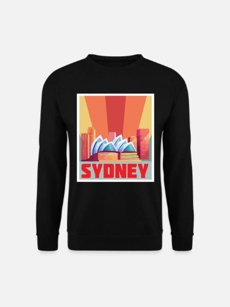 Sydney Opernhaus Sinfonie Australien Konzert - Unisex Pullover - Schwarz