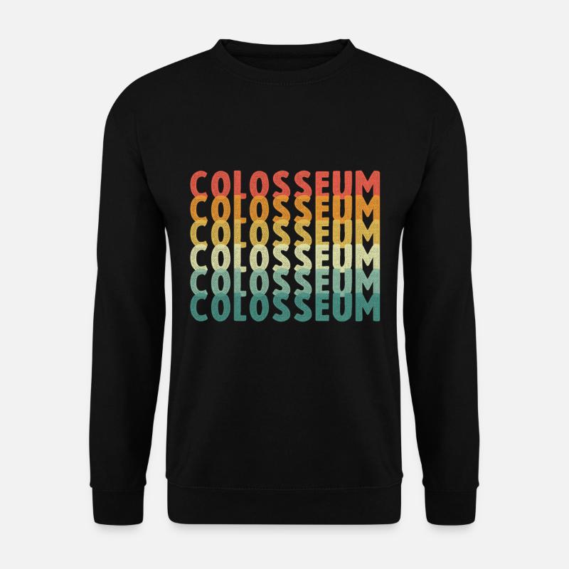 Colosseum from Rome in Italy - Unisex Sweatshirt - black