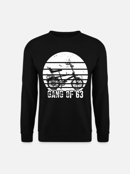 Bonanzarad Bonanza Bike Hipster Geburtstag 1963 - Unisex Pullover - Schwarz