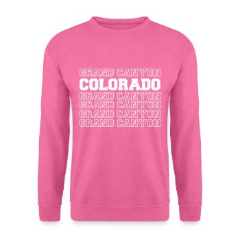 Colorado Camping Grand Canyon Nationalpark - Unisex Pullover - Pink - Vorne
