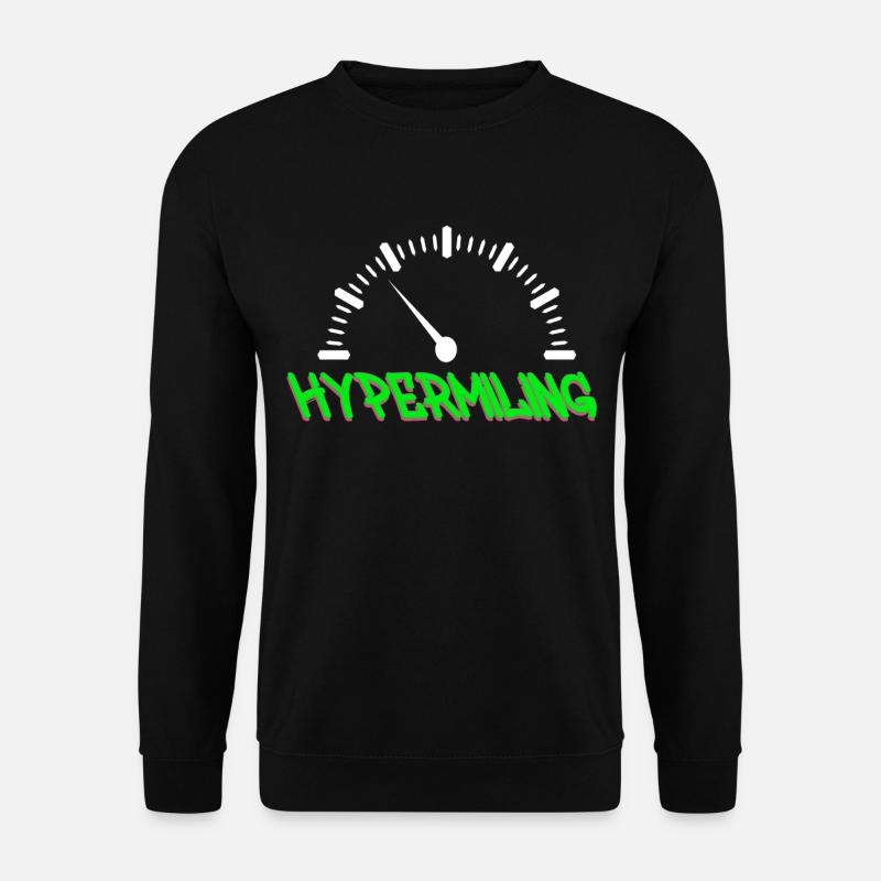 Hypermiling - Unisex Pullover - Schwarz