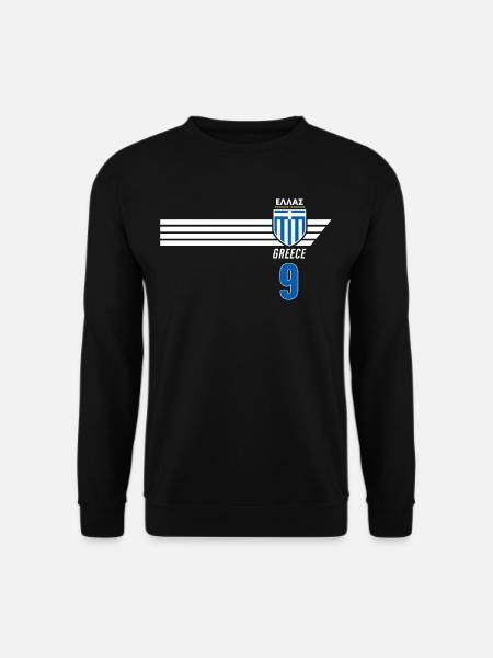 Greece Hellas Greece Greek Football - Unisex Sweatshirt - black