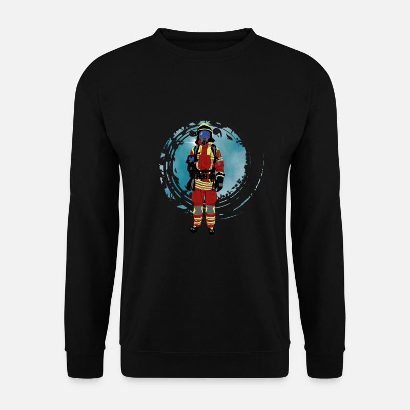 Fire brigade - Unisex Sweatshirt - black