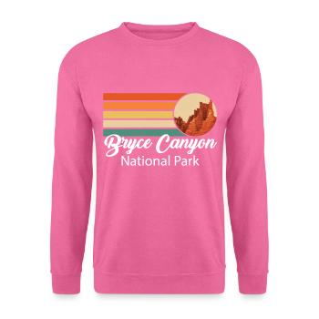 Bryce Canyon National Park Utah Rocks Souvenir Wan - Unisex Sweatshirt - pink - Front