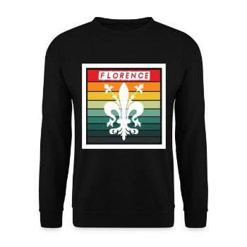 Florence Italy Tuscany Cathedral Italian H - Unisex Sweatshirt - black - Front - Alina (178cm) & Michal (187cm)