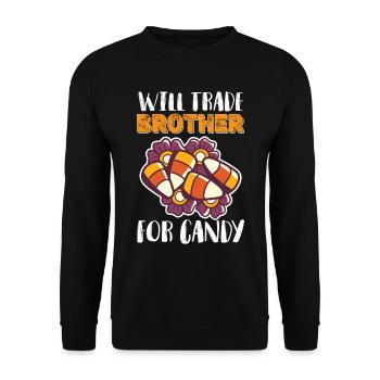 Witch Queen Halloween Party Nightmare Scary Witches - Unisex Sweatshirt - black - Front - Alina (178cm) & Michal (187cm)