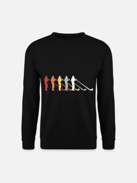 Musikinstrument Alphorn Schweizer Musikant Schweiz - Unisex Pullover - Schwarz