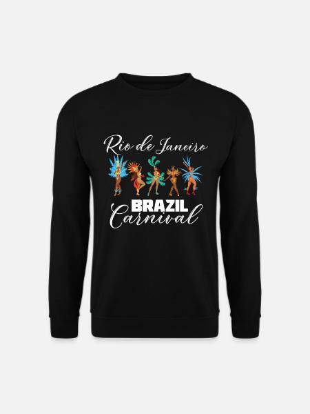 Rio Karneval Rio de Janeiro Feier in Brasilien - Unisex Pullover - Schwarz