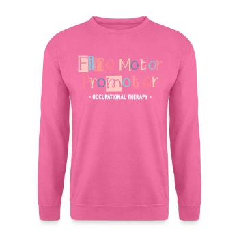 Promoteur de motricité fine ergothérapie ergothérapie - Sweat-shirt Unisexe - rose - Devant
