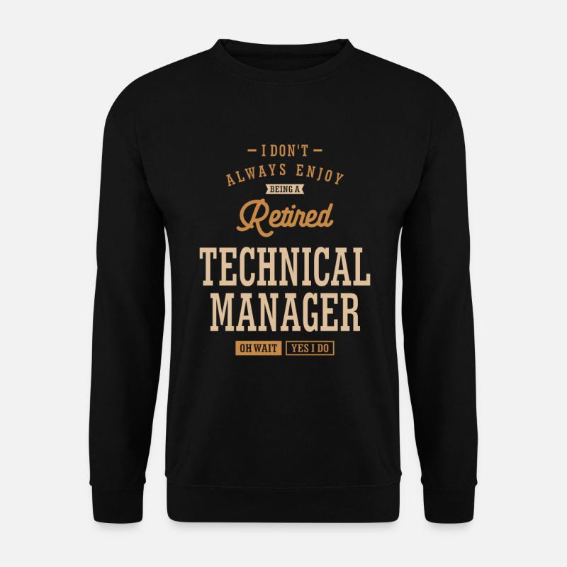 Technical Manager - Unisex Sweatshirt - black