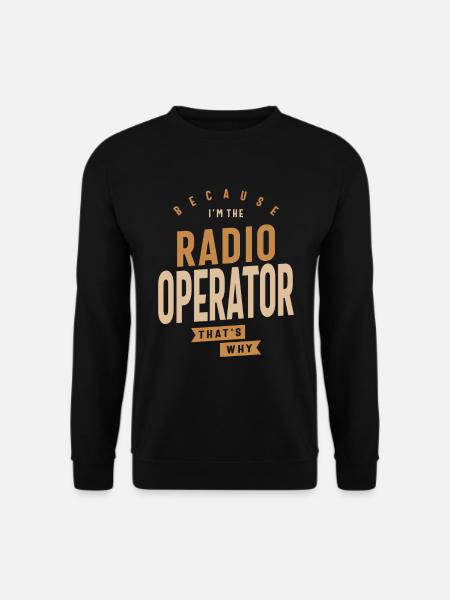 Radio Operator - Unisex Sweatshirt - black