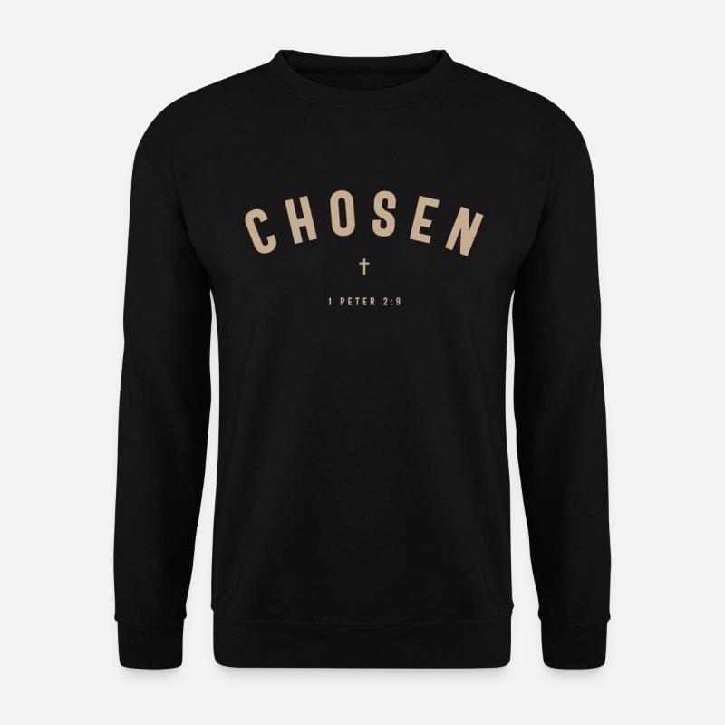 Chosen 1 Peter 2:9 - Unisex Sweatshirt - black