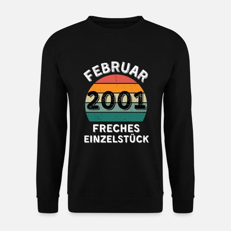 Février 2001 Pièce unique effrontée - Sweat-shirt Unisexe - noir