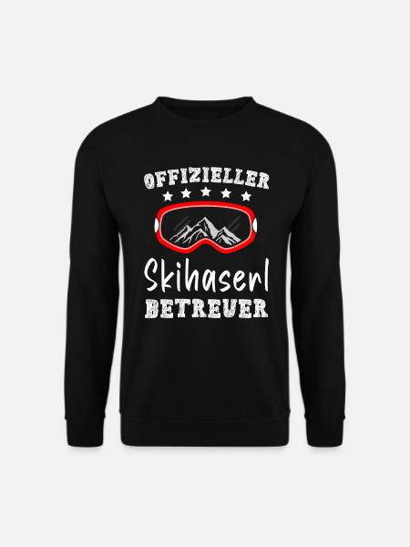 Offizieller Skihaserl Betreuer Skibunny Apres Ski - Unisex Pullover - Schwarz