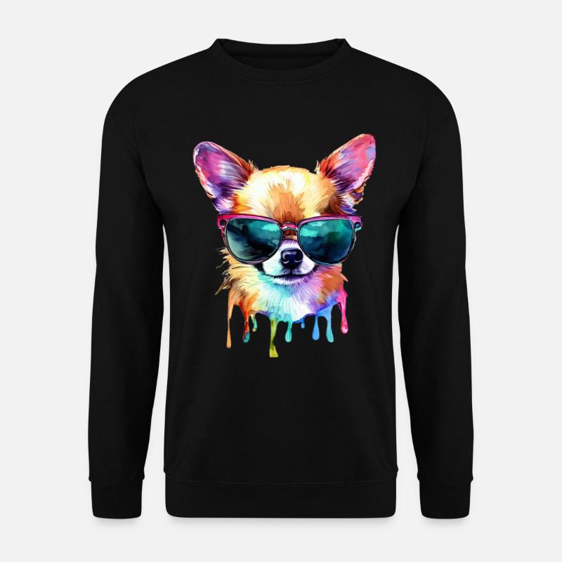 Chihuahua - Unisex Pullover - Schwarz