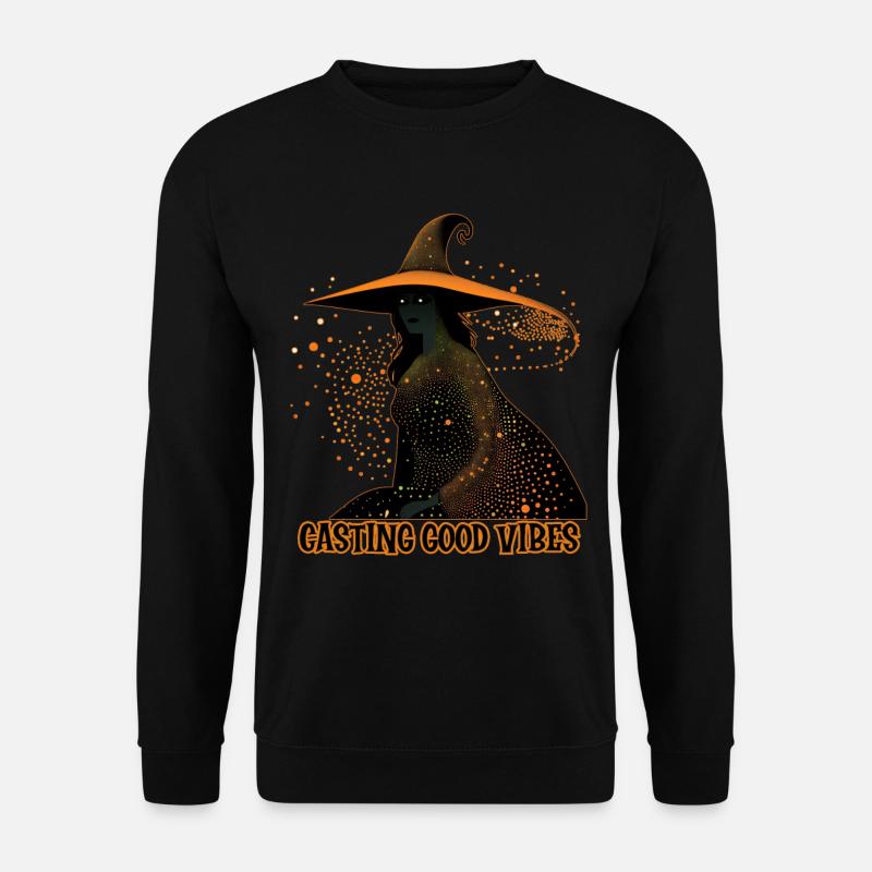 Witch Casting Vibes, Halloween - Unisex Sweatshirt - black