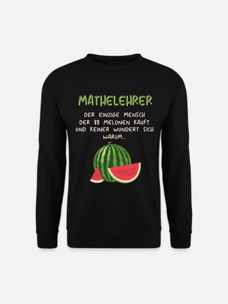 Mathematiker Mathematik Mathe Examen Lehramt - Unisex Pullover - Schwarz