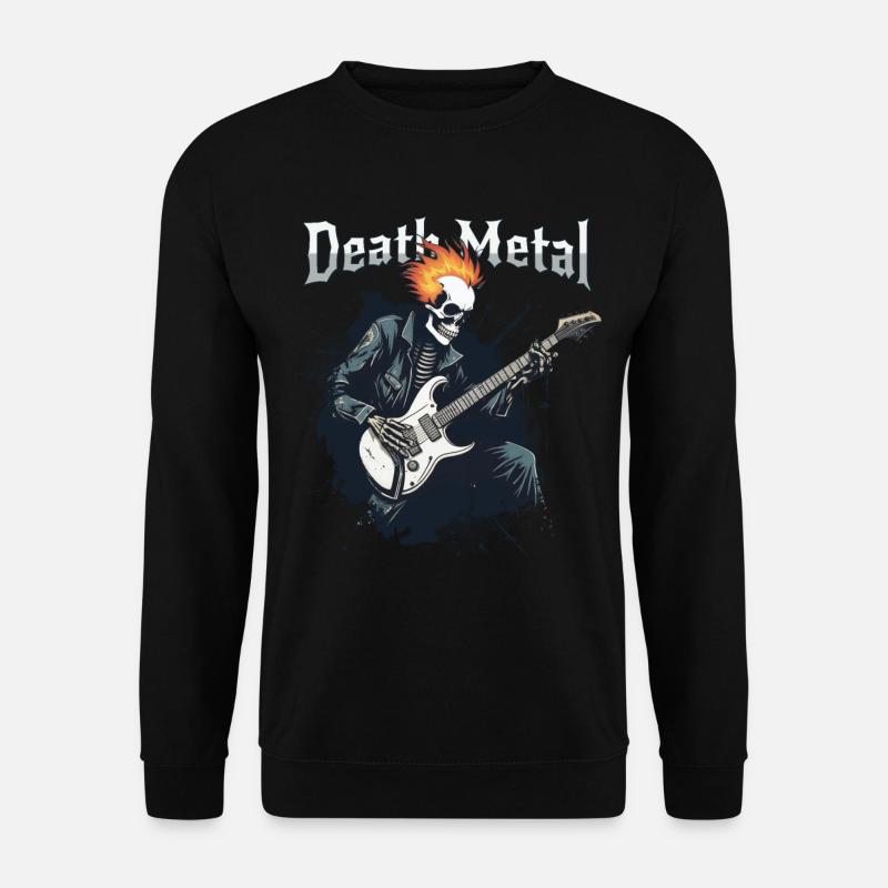 Death Metal - Unisex Pullover - Schwarz