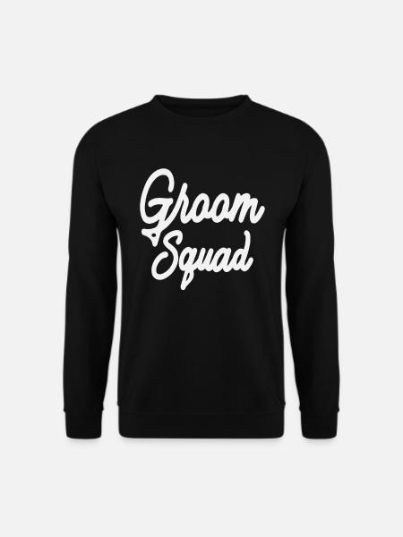 Groom Squad Matching Wedding Party - Unisex Sweatshirt - black