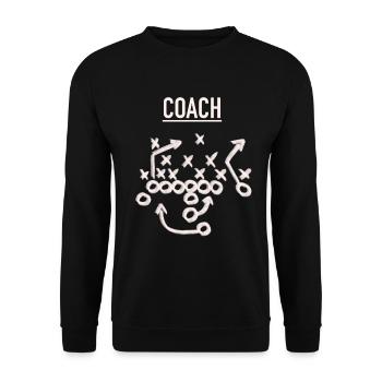 Football américain - Sweat-shirt Unisexe - noir - Devant - Alina (178cm) & Michal (187cm)