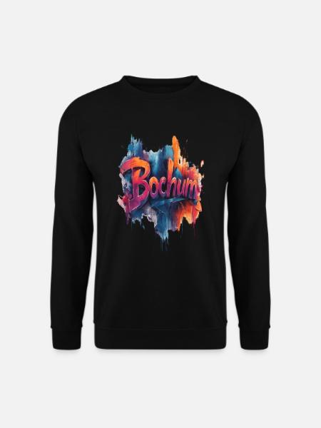Bochum - Unisex Pullover - Schwarz