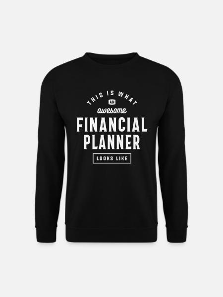 Funny Job Occupation Financial Planner - Unisex Sweatshirt - black