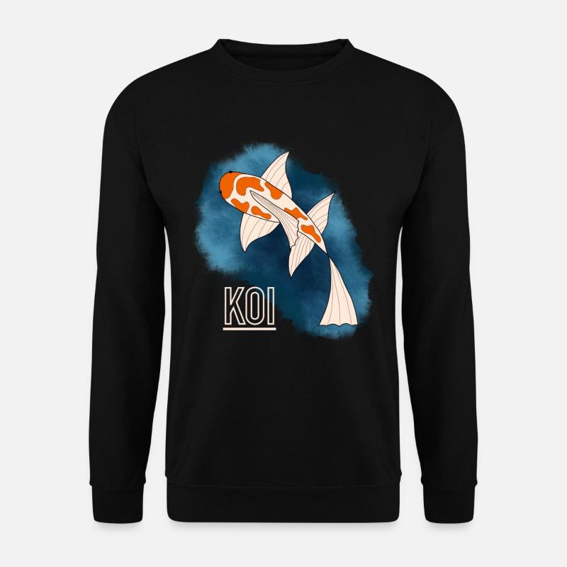 Koi - Unisex Pullover - Schwarz