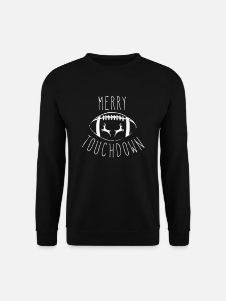 American Football - Weihnachten - Unisex Pullover - Schwarz