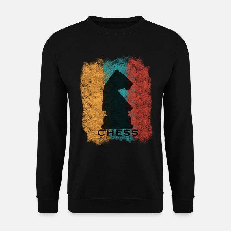 Schach - Unisex Pullover - Schwarz