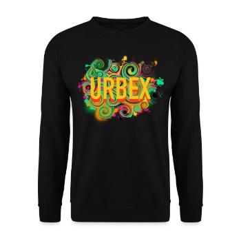 Urbex - Urban Explorer - Unisex Pullover - Schwarz - Vorne - Alina (178cm) & Michal (187cm)