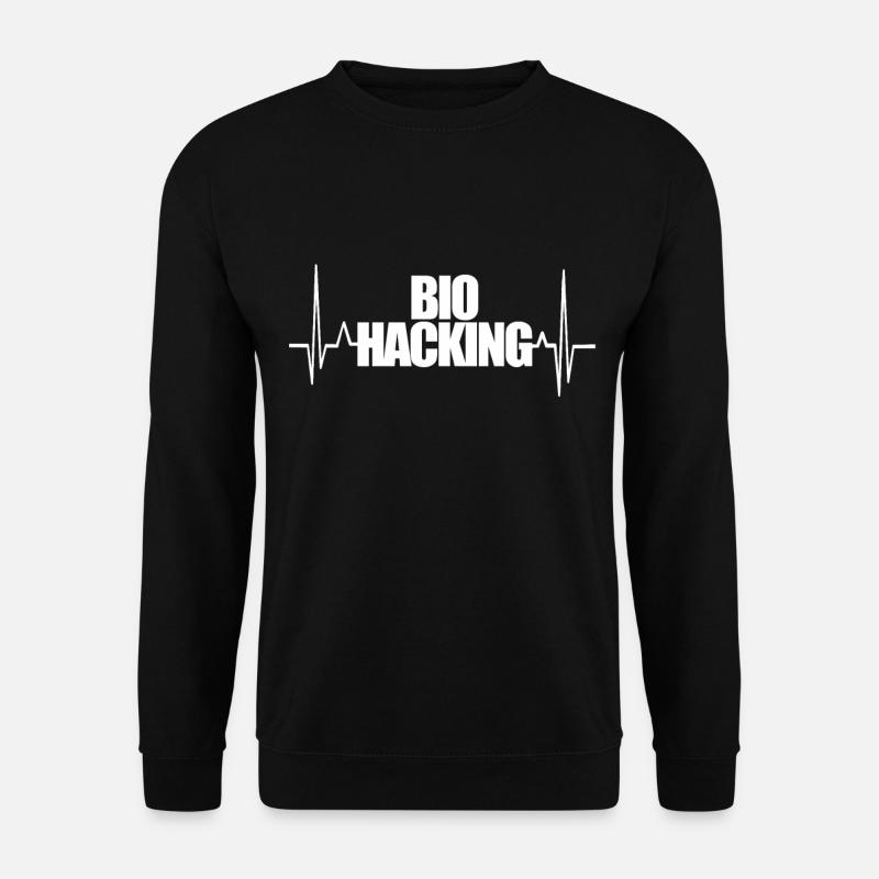 Biohacking - Unisex Pullover - Schwarz