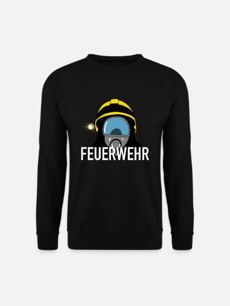 Feuerwehr - Unisex Pullover - Schwarz