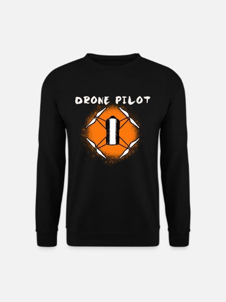 Drone - Pilote de drone - Sweat-shirt Unisexe - noir