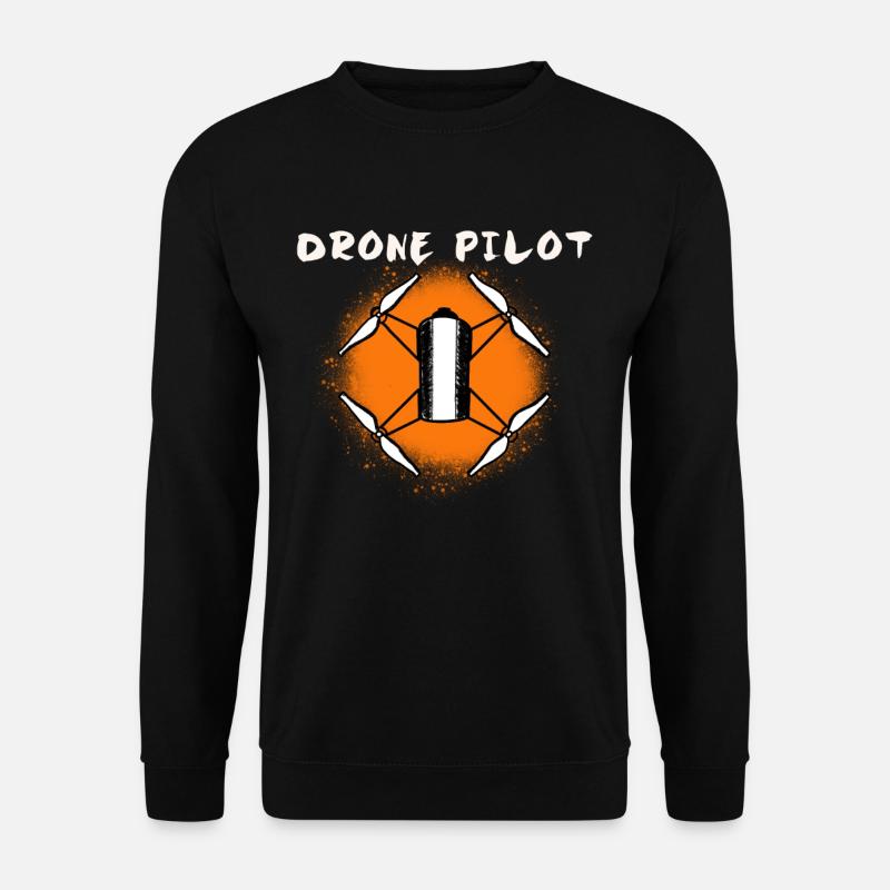 Drone - Drone Pilot - Unisex Sweatshirt - black