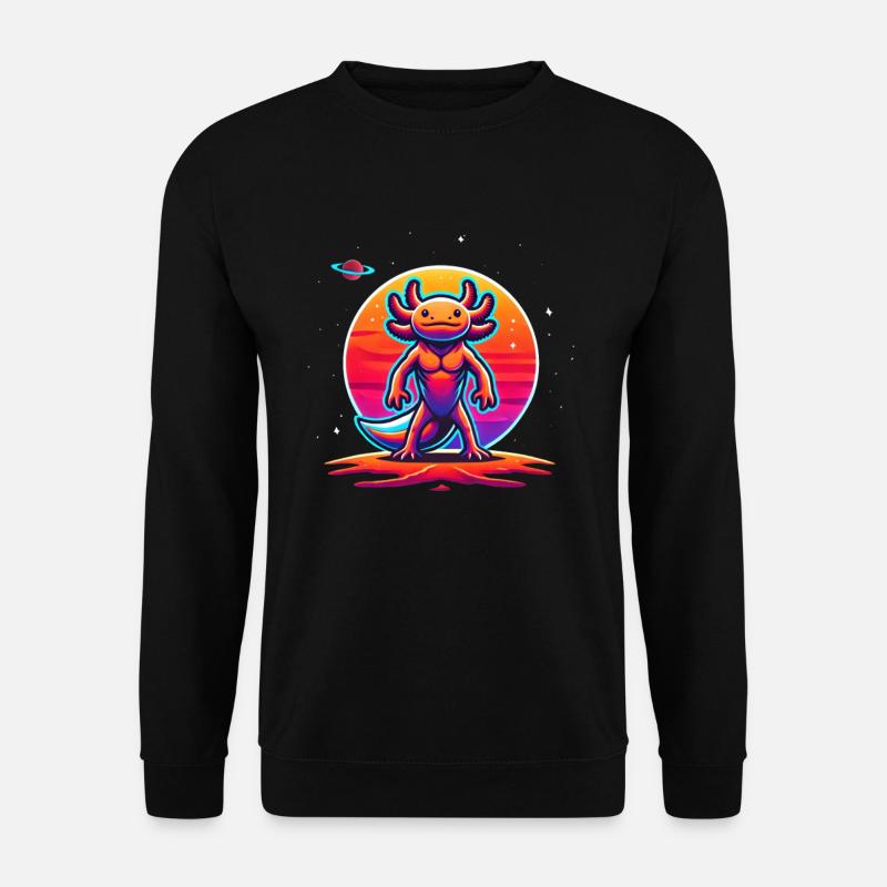 Axolotl - Unisex Sweatshirt - black