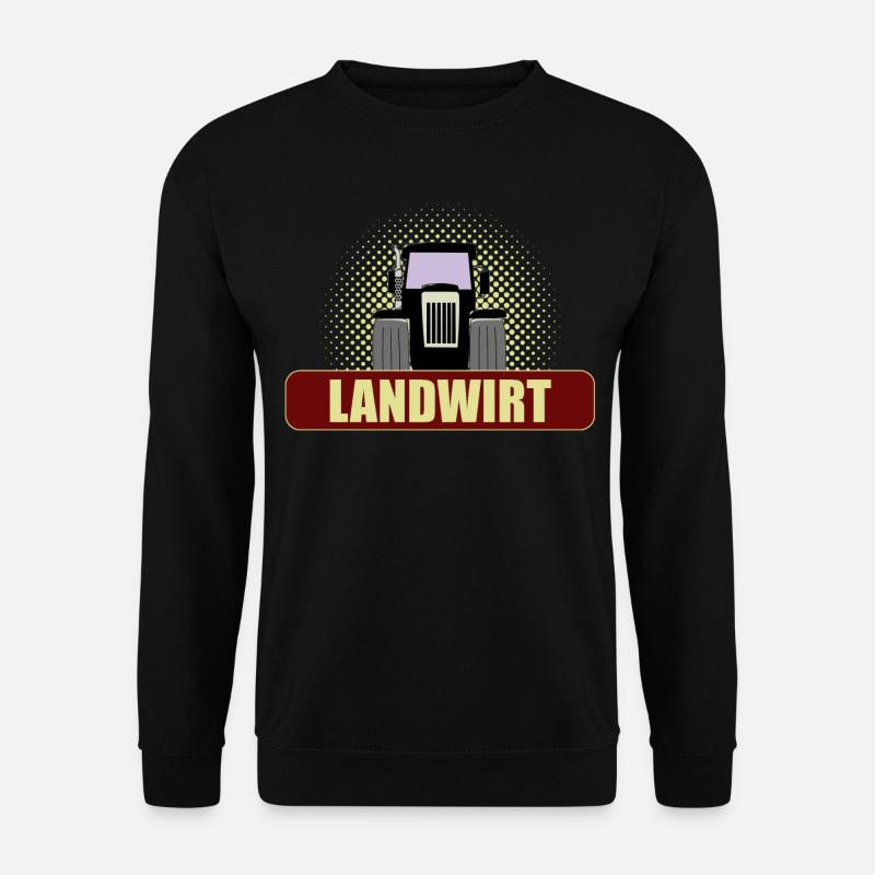 Landwirt - Bauer - Unisex Pullover - Schwarz