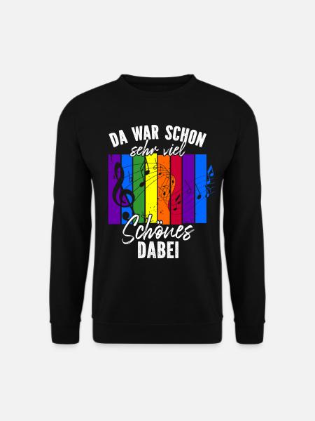 Sehr viel Schönes dabei Chorleiter Musiklehrer - Unisex Pullover - Schwarz