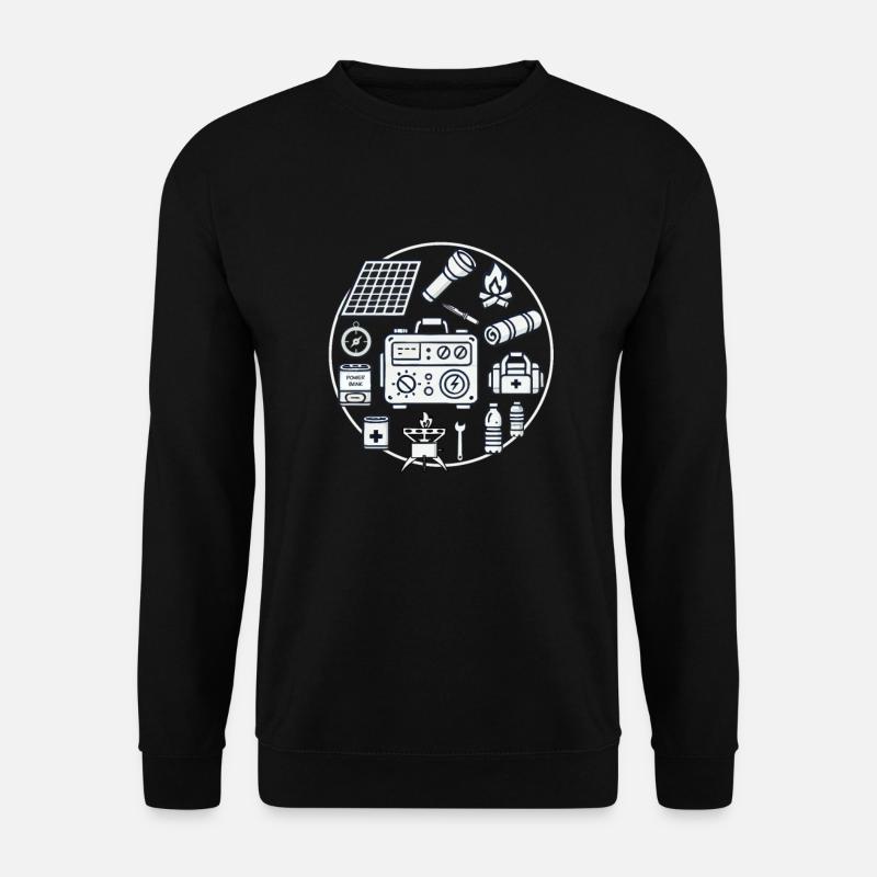 Disaster prevention - Unisex Sweatshirt - black