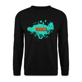 URBEX - Urban Explorer - Unisex Pullover - Schwarz - Vorne - Alina (178cm) & Michal (187cm)