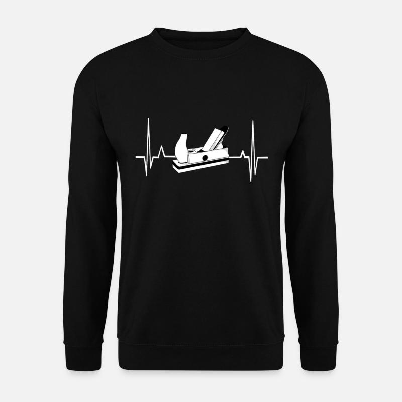 Holzbearbeitung - Unisex Pullover - Schwarz