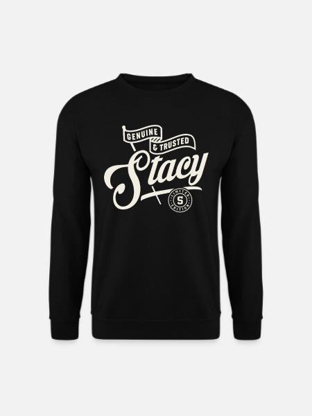 Stacy Name Custom - Stacy - Unisex Sweatshirt - black