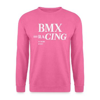 Extremsport BMX Rennen - Unisex Pullover - Pink - Vorne