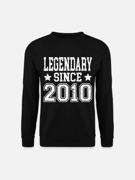 Legendary since 2010 - Unisex Sweatshirt - black