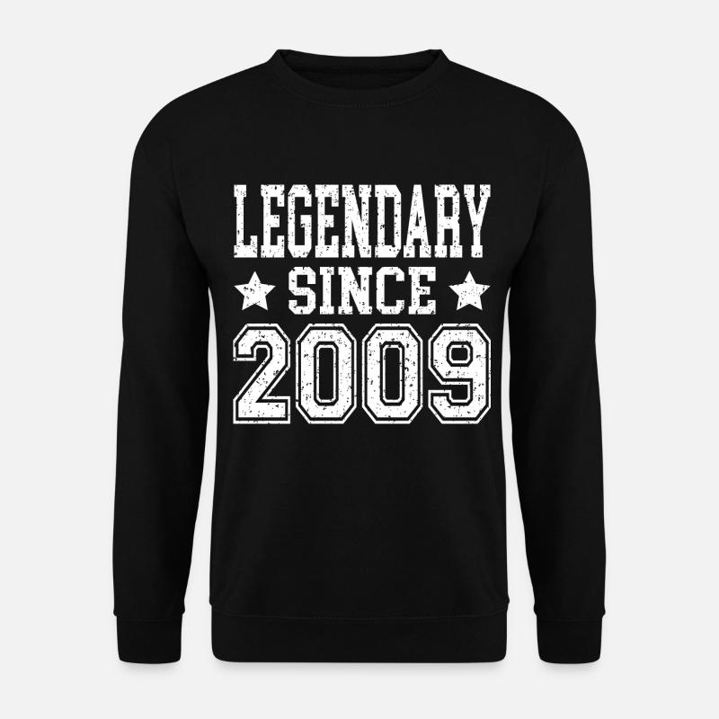 Légendaire depuis 2009 - Sweat-shirt Unisexe - noir