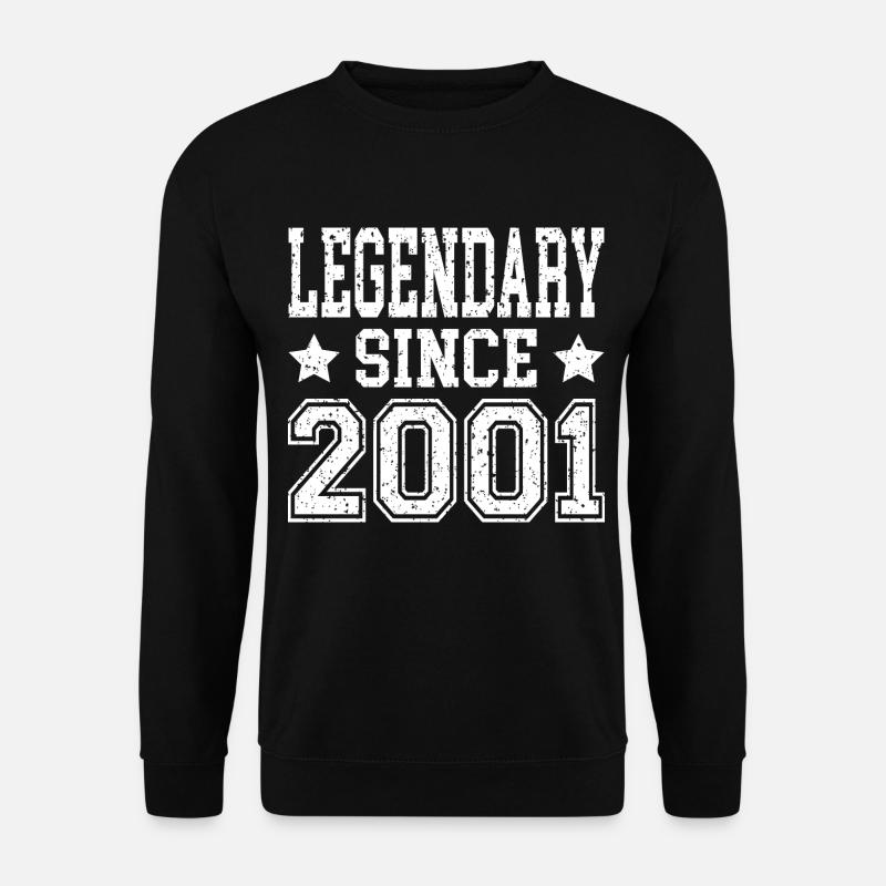 Legendary since 2001 - Unisex Sweatshirt - black